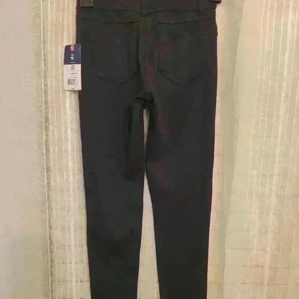 NWT Izod navy blue girls jeggings size 8. Soft! $10 - Picture 4 of 4
